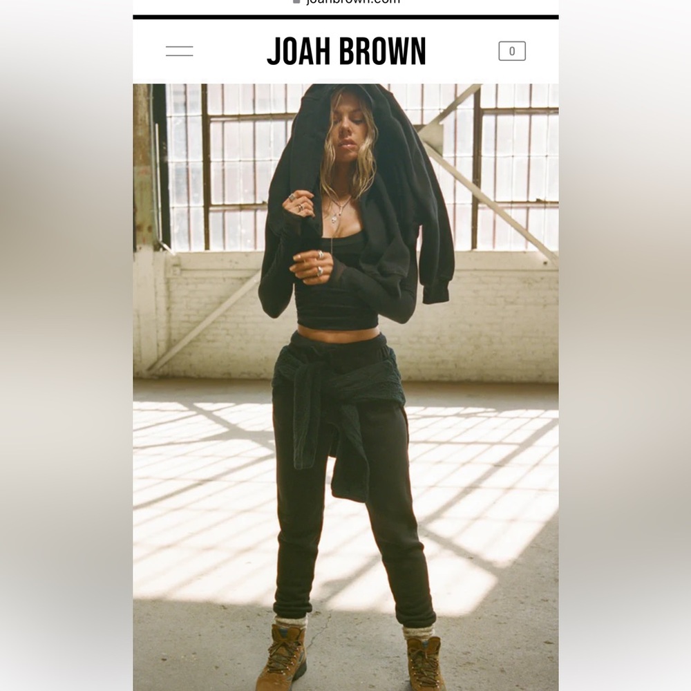 Joah Brown Black Empire Jogger